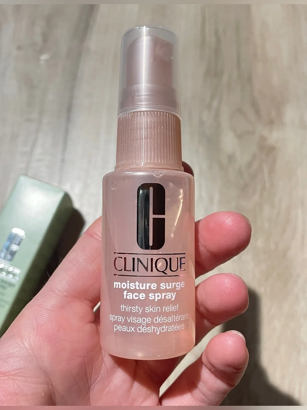 Clinique Moisture Surge Face Spray - Pink Bottle 1 oz size